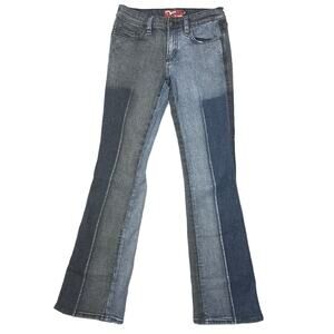 Miss Vigoss Junior Women's Size  5/6 Denim Mixed Color Jeans y2k